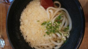 Le tanuki-udon du Kunitoraya