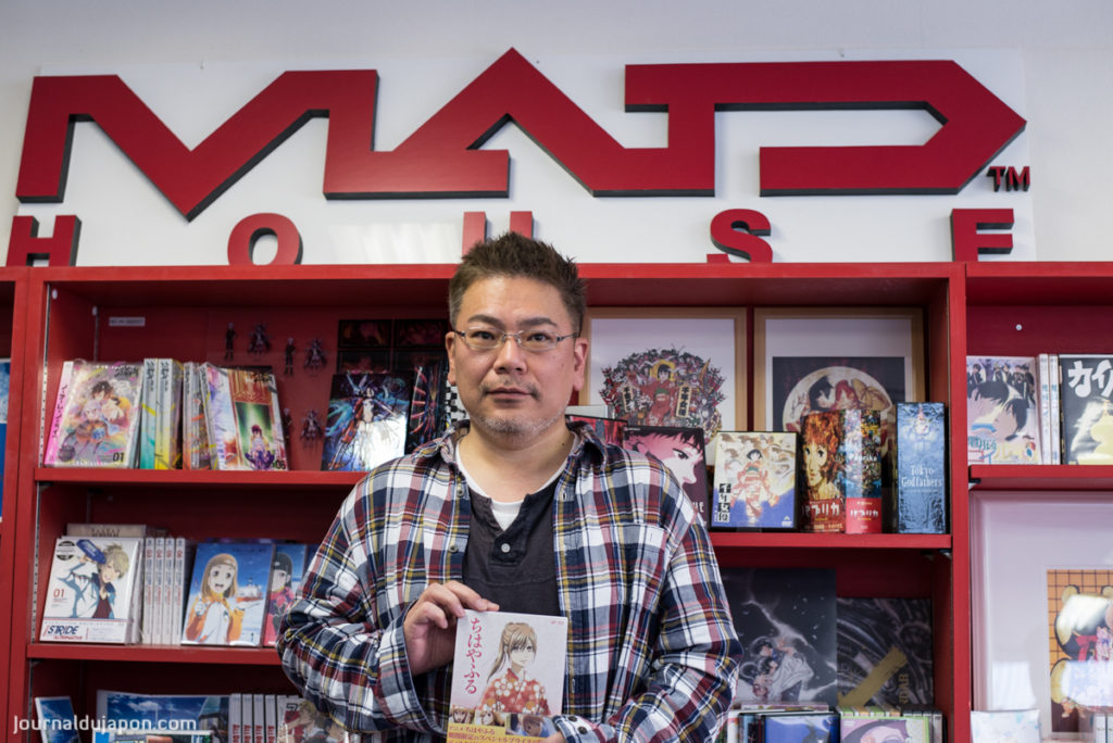 M. ASAKA au studio MADHOUSE