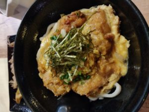 le karaage udon de sanukiya