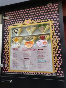 Devanture de Princess Crepe