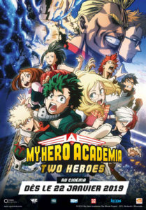 Affiche du film My Hero Academia - Two Heroes