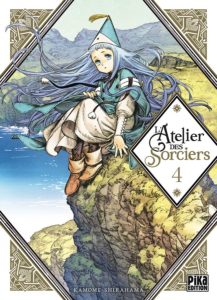 Couverture du tome 4 de Atelier des sorciers chez Pika