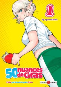 Couverture du tome 1 de 50 nuances de gras chez Doki Doki