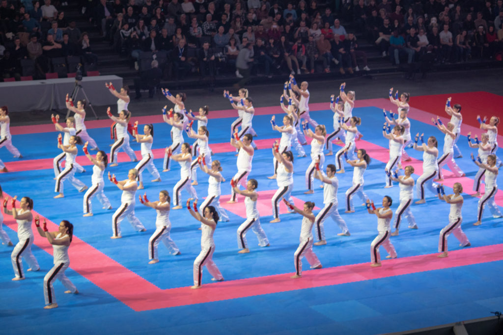 Démonstration de Body Karaté - ®Juliet Faure - 2019