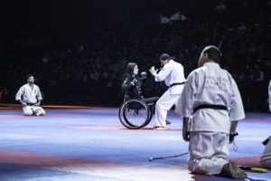 Pleine démonstration de No Difference au festival des Arts Martiaux