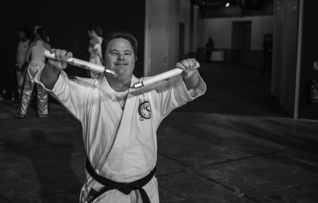 Membre important de No Difference au Festival des Arts Martiaux