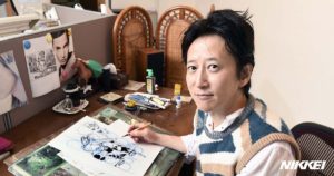 desk desktop bureau travail mangaka Araki Hirohiko JoJo