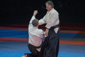 Gérard Blaise au festival d'arts martiaux