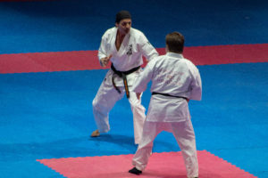 Démonstration de Claudio Alessi avec l'handimartial