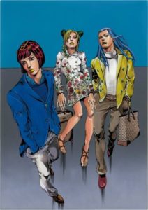 Jolyne, Fly High with Gucci Jojo Spur 90th