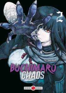 Couverture du tome 2 de Buchimaru Chaos chez Doki Doki