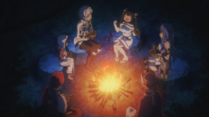 Image tirée du film DanMachi - Arrow of the Orion