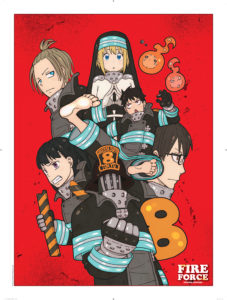 Poster du manga Fire Force