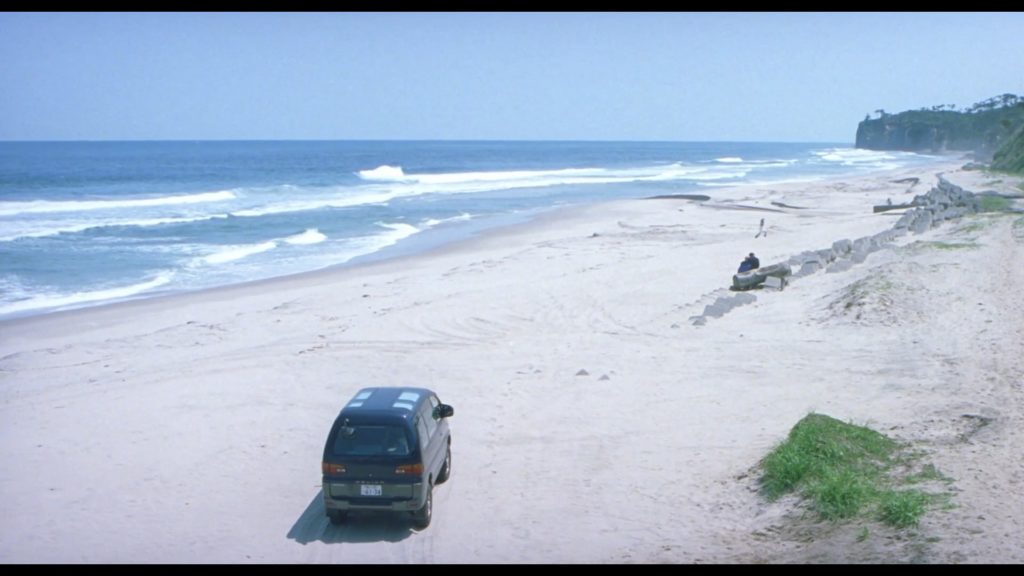 La plage, lieu de la fin du voyage,©Hana-bi, 1997