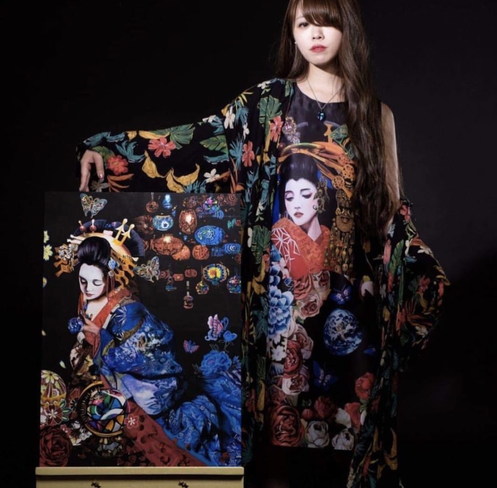 Maika KOBAYASHI artiste et productrice de la troupe KOOYA