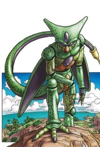 Illustration de Cell dans Dragon Ball Z