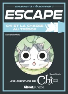 Escape Chi et la chasse au trésor chez Glénat jeunesse