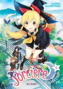 Couverture du tome 1 de Sorcière en formation