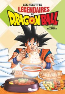 Couverture du livre de recettes sur Dragon Ball