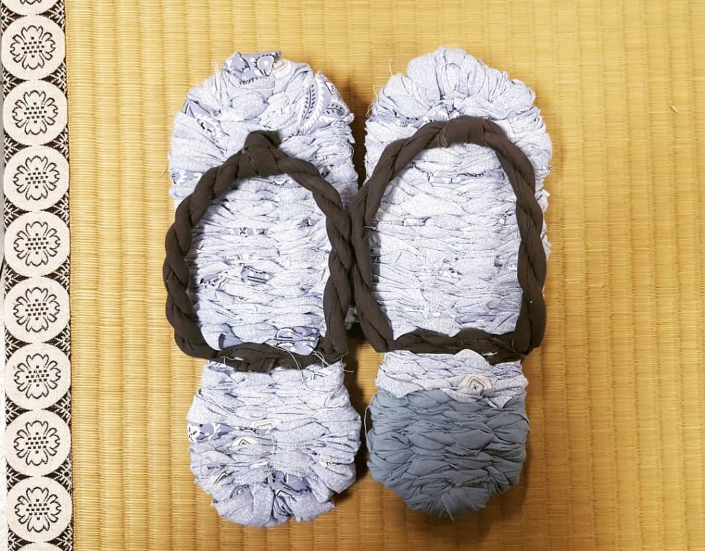 Nuno zôri confectionnées lors d'un atelier à la MCJP à Paris ©Emilie Buisine