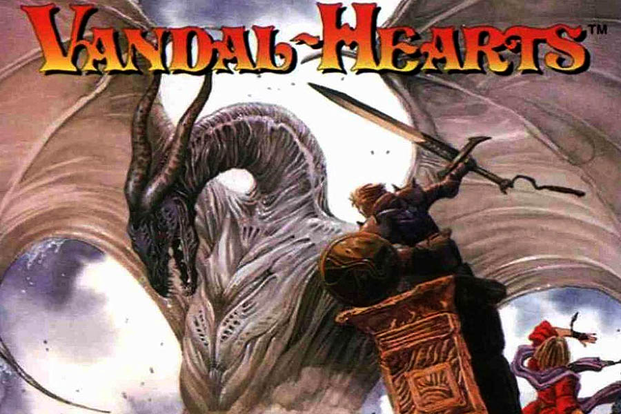 Jeu Vandal Hearts Sur PlayStation 1, Version Japonaise NTSC-J, Bon état