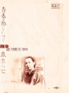 Affiche Une femme de Tokyo de OZU