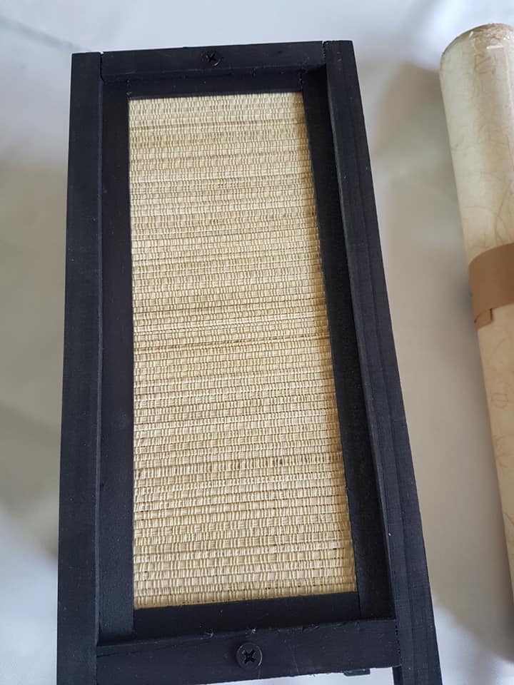 DIY lampe à pied japonaise en papier washi 2