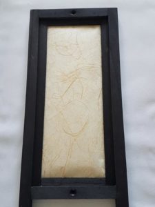 DIY lampe à pied japonaise en papier washi 5