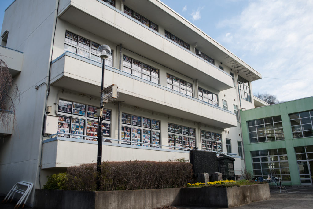 Le collège Shimobe. Crédits photo : Pascal Voglimacci ©journaldujapon.com – Tous droits réservés.