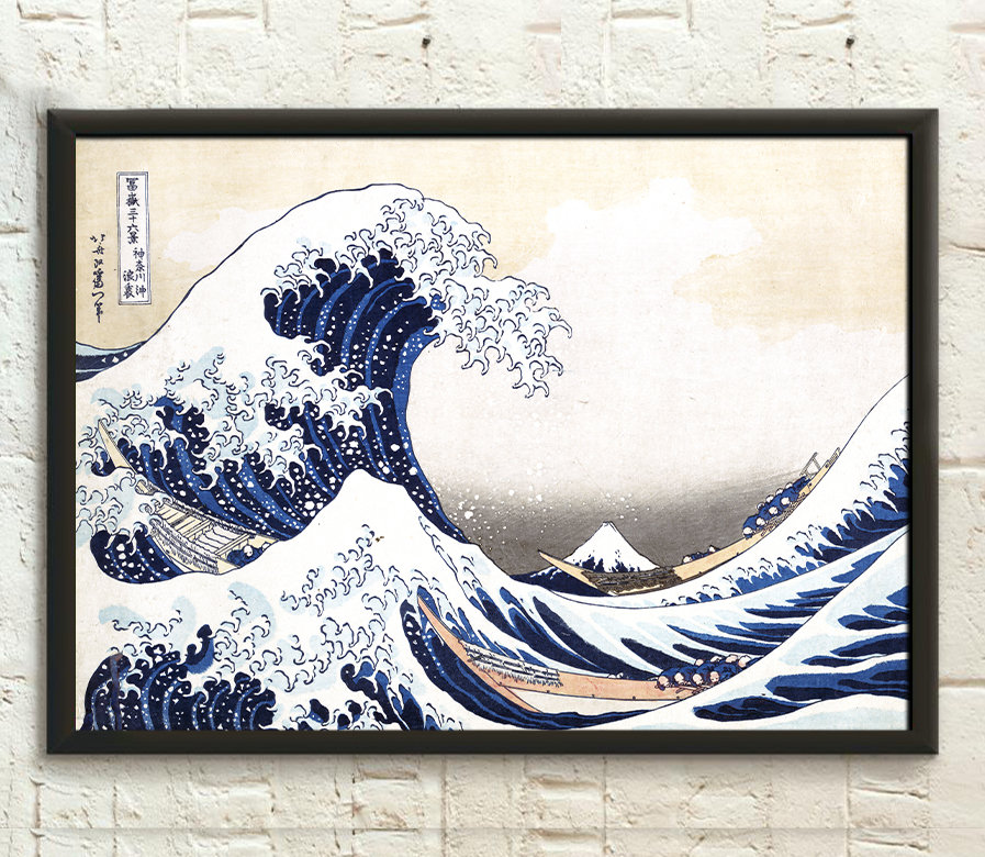 La Grande de Kanagawa de Katsushika Hokusai