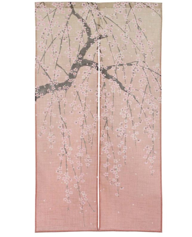 Noren Fleurs de Cerisier