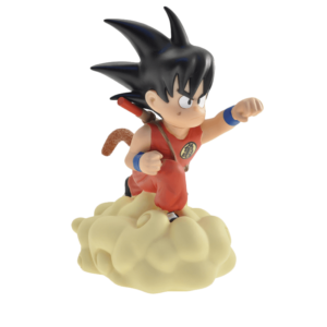 Tirelire Dragon Ball Son Goku sur le nuage magique