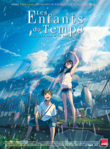 Les enfants du temps, affiche, Shinkai