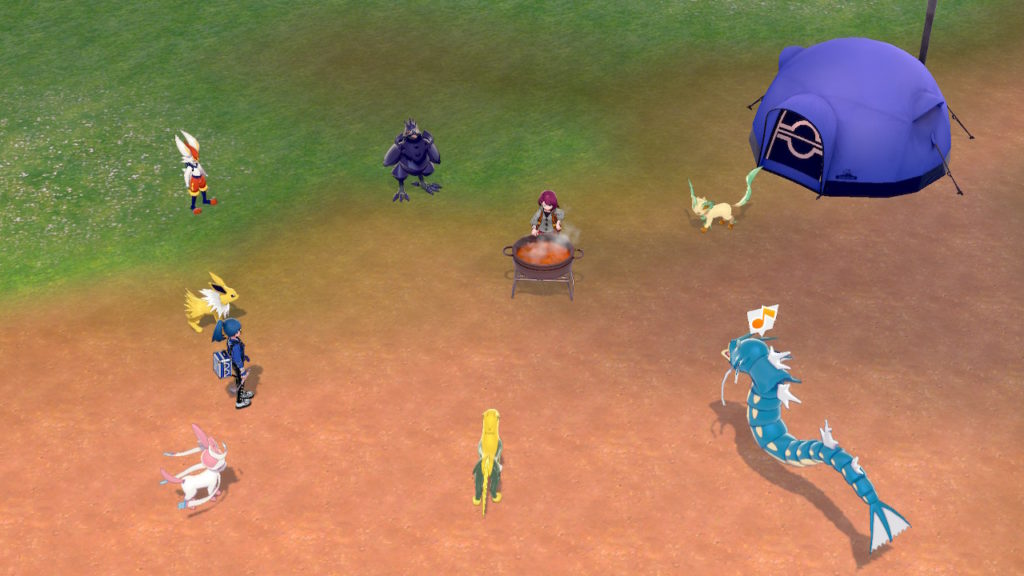 Poke-camping - ® Nintendo