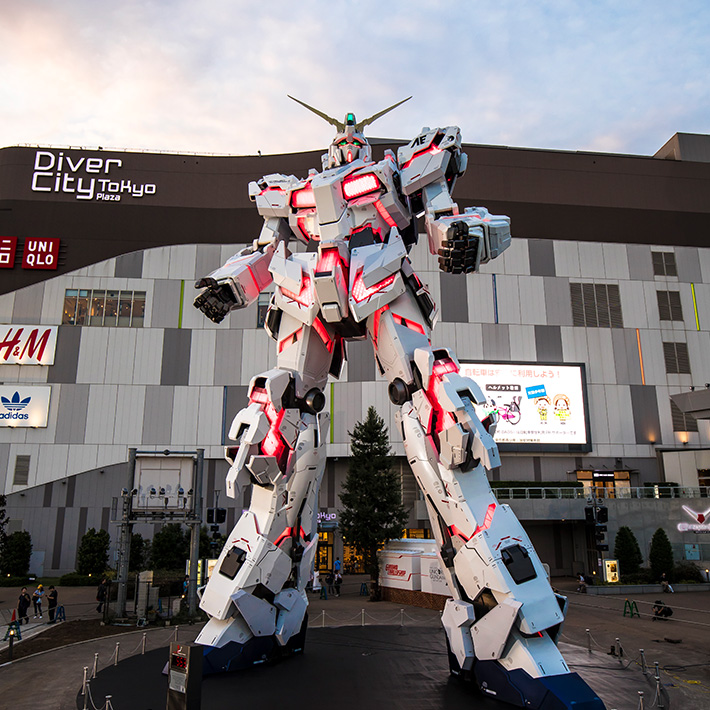 RX-0 Unicorn à Odaiba