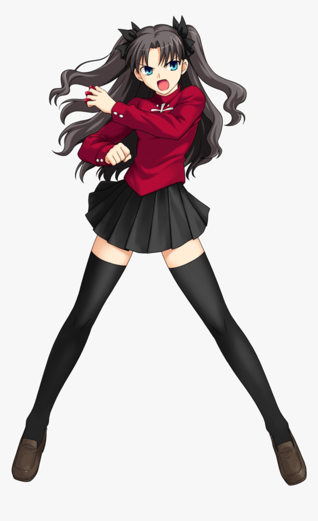 Rin tohsaka Fate stay night