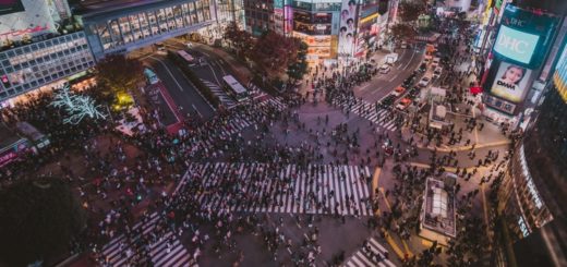 Une Afflux touristique Japon
