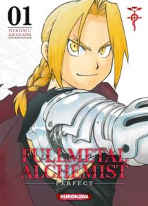 Couverture du tome 1 de l'édition Perfect de FullMetal Alchemist