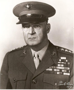 Le major-général Alexander A. Vandegrift
