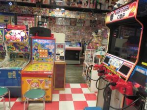 Salle rétro à Odaiba