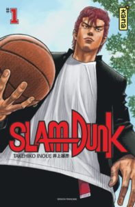 Couverture du tome 1 de Slam Dunk édition double chez Kana
