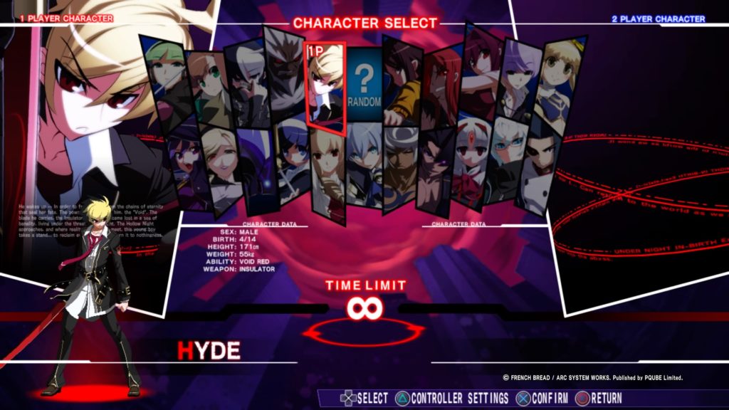 UNDER NIGHT IN-BIRTH Exe:Late[cl-r]