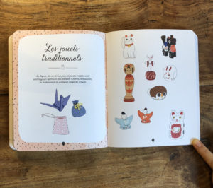 Mon petit Japon d'Haruna Kishi : page intérieure (extrait du site harunakishi.com)