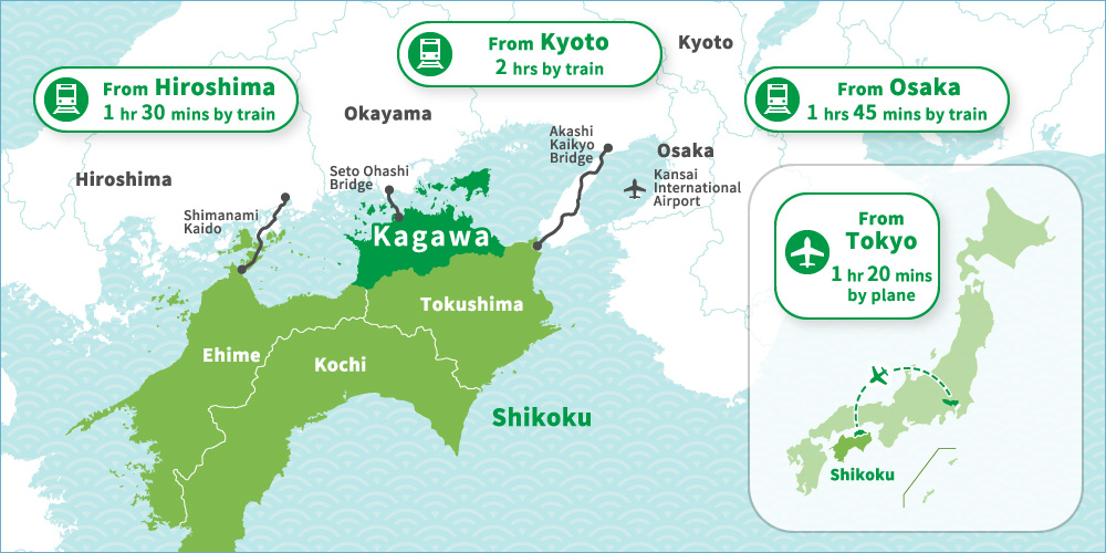 Carte Kagawa