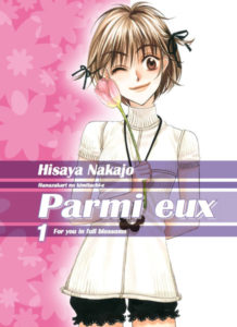 Couverture du tome 1 de Parmi Eux Hanakimi nouvelle édition