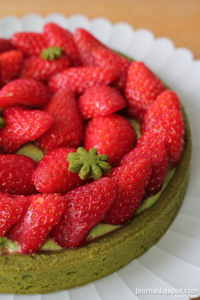 Tarte aux fraises Journal du Japon