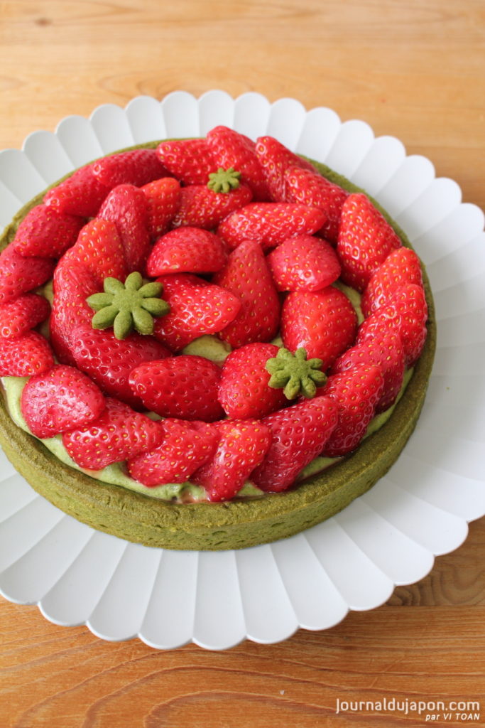 Tarte aux fraises Journal du Japon