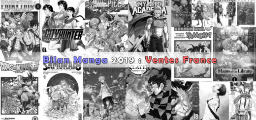 UNE ventes manga france