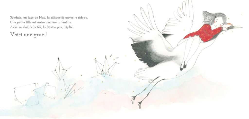 Nao et ses origamis : page intérieure