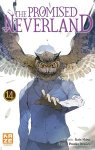 Couverture du tome 13 de The Promised Neverland chez Kazé Manga